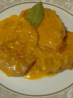 Una foto de Lomo de cerdo en salsa de naranja