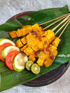 Foto resep Sate Tempe bumbu Padang