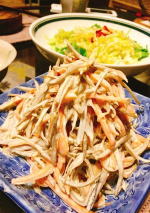 美乃滋牛蒡絲 的食譜成品照片
