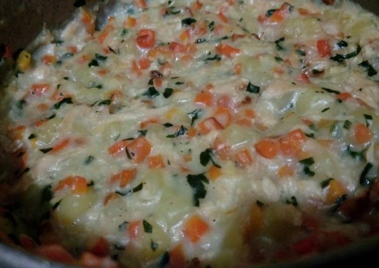 Cara Mudah Untuk Mencoba Di RumahRogout ayam sayur, isian risoles.