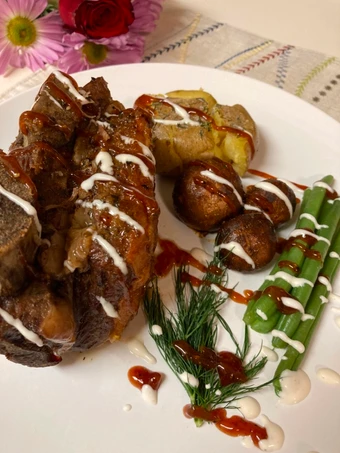 Cara Gampang Menyiapkan Resep Juicy Baked Beef Ribs/Iga Sapi Panggang Anti Ribet, Enak