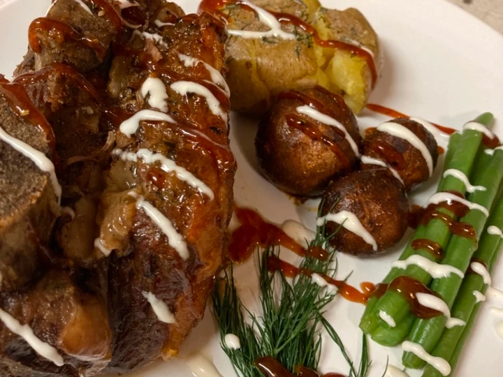 Cara Gampang Menyiapkan Resep Juicy Baked Beef Ribs/Iga Sapi Panggang Anti Ribet, Enak