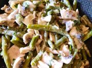 Une photo de haricot vert