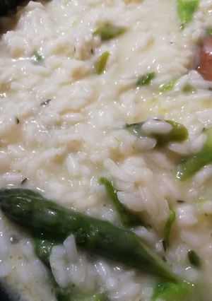Une photo de Rizotto asperges