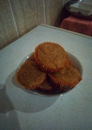 A picture of Sweet potato cup cakes.