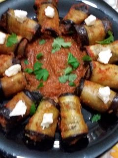 صورة لوصفة رولي الباذنجان Aubergine roulé au four