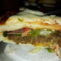 A picture of Hamburpizza.