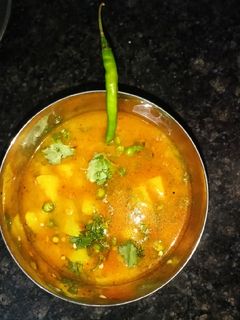 कच्चे आलू की सब्जी (kache aloo ki sabji ki recipe in Hindi) रेसिपी मुख्य फोटो