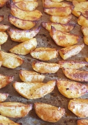 O poză a rețetei Cartofi crocanți, la cuptor!.