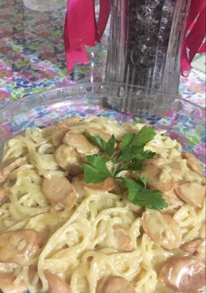 Foto resep Spaghetti Carbonara #BikinRamadhanBerkesan