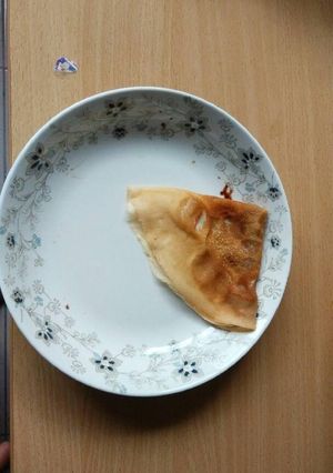 A picture of Super easy and yummy soft pancake.