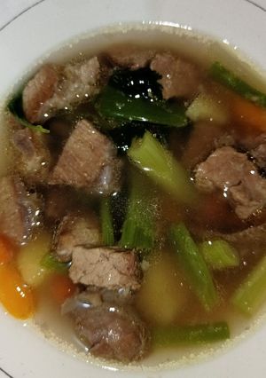 Foto resep SOP embee