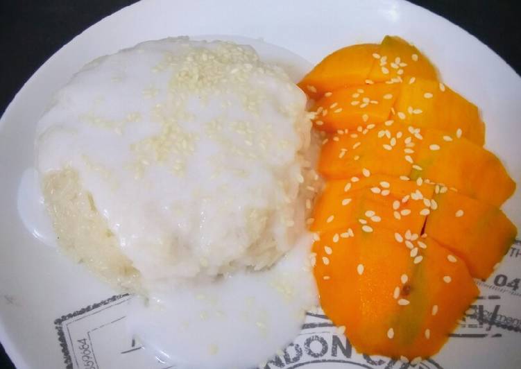 Resep Mango sticky rice #selasabisa Anti Gagal