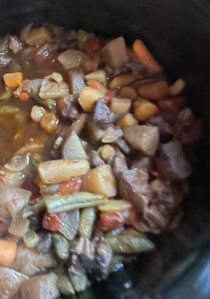A picture of Beef stew.