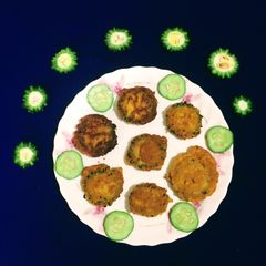 Bitter Gourd Fritters A picture of Bitter Gourd Fritters.