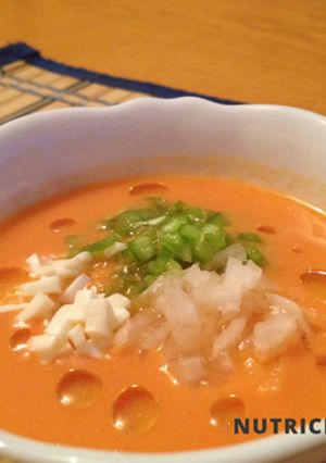 Una foto de Gazpacho casero para el verano