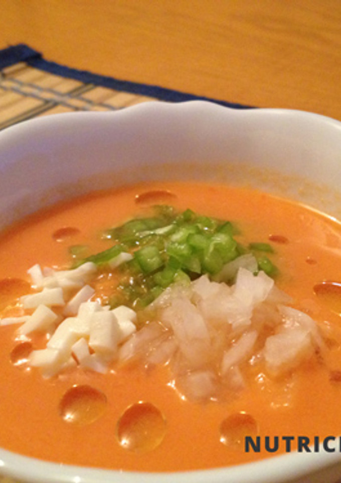 Una foto de Gazpacho casero para el verano