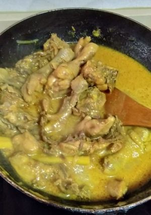 Foto resep Ayam lemak chili PADI (ayam santan super pedas)