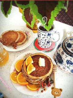 عکسی از دستور پنکیک