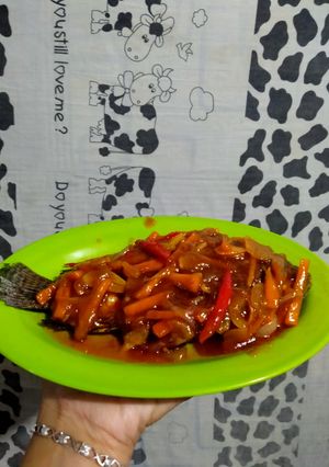 Foto resep Ikan nila asam manis pedas