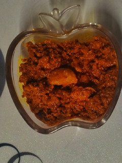 A picture of Turmeric pickle.