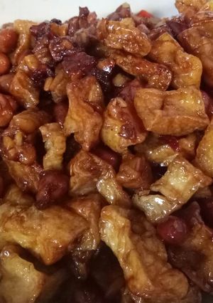Foto resep Orek Tempe, Tahu, Kacang Tanah