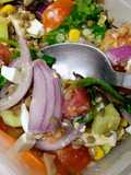 Ensalada de lentejas currante