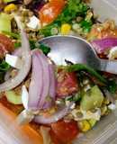 Ensalada de lentejas currante