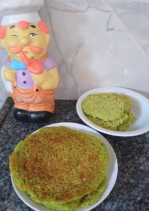 Una foto de Masa para tortitas de arvejas, sin huevo 2 ingredientes 😱