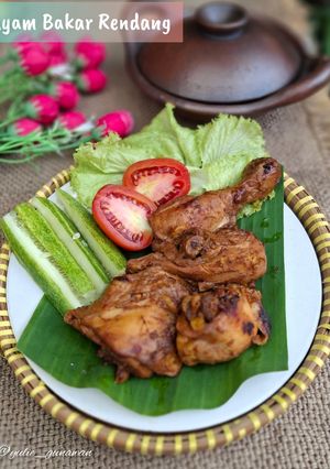 Foto resep Ayam Bakar Bumbu Rendang
