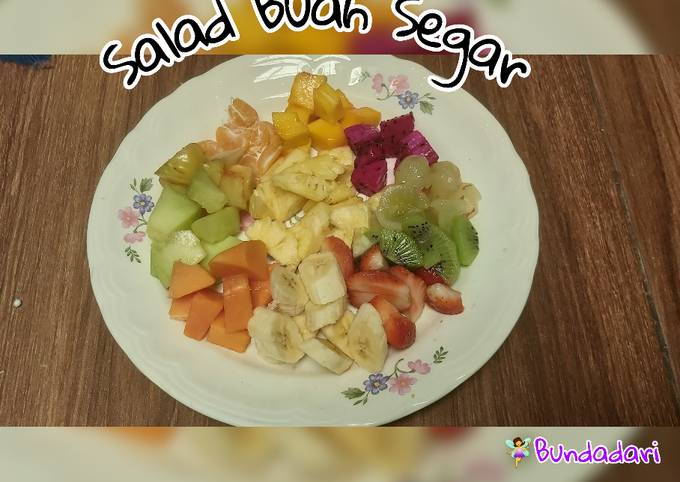 Salad Buah Segar (cemilan sehat)