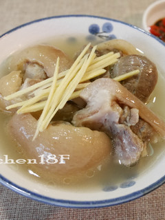 原汁豬腳湯_電鍋食譜 的食譜成品照片