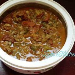 Hyderabadi Turai Gosht A picture of Hyderabadi Turai Gosht.