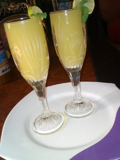 A picture of Ginger juice.