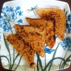 A picture of Bread pizza.