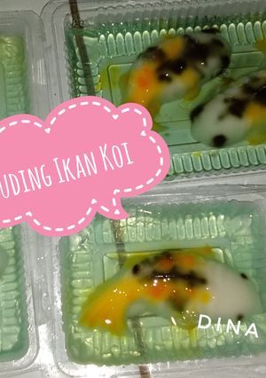 Foto resep Puding Ikan Koi