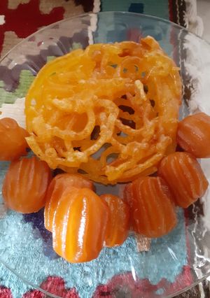 عکسی از دستور زولبیا بامیه