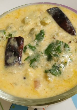 A picture of Snake gourd raita.