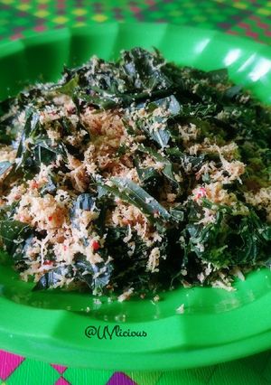 Foto resep Urap Daun Singkong