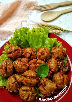Foto resep Bakso Mercon