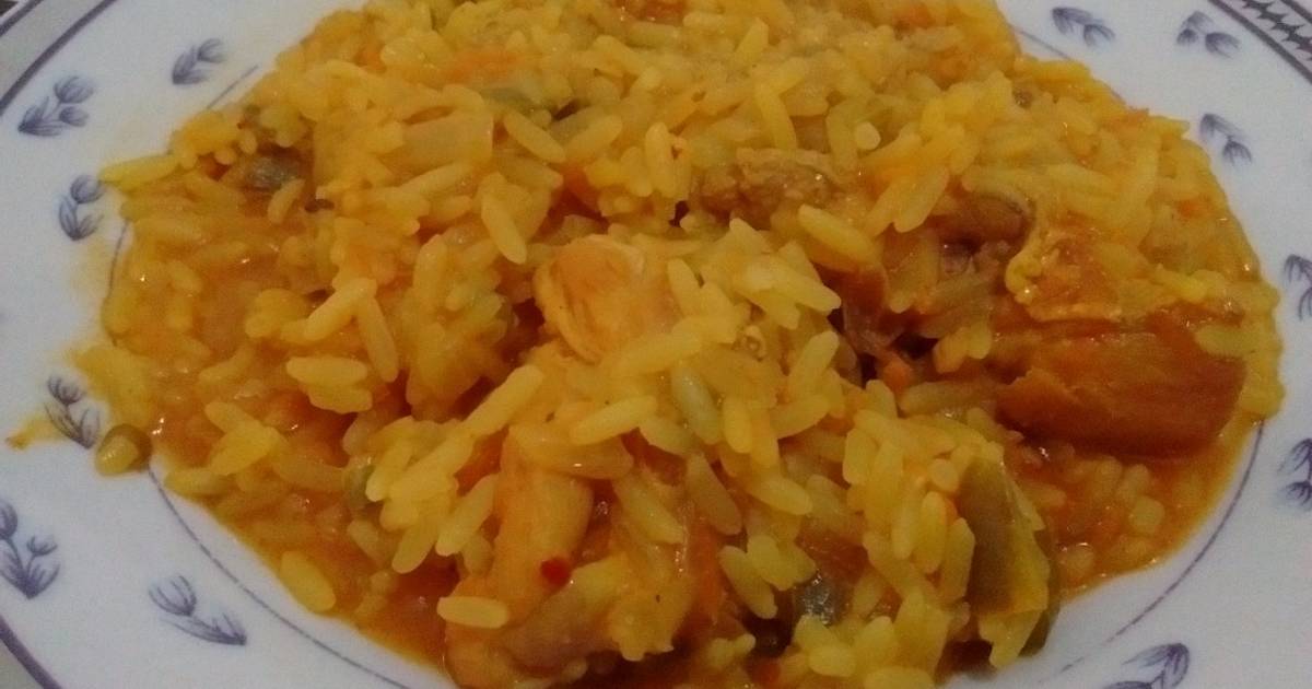 Como Hacer Arroz Con Azafrán 2 682 Recetas Caseras Cookpad