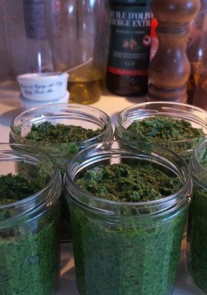 Une photo de Pesto d'ail des ours