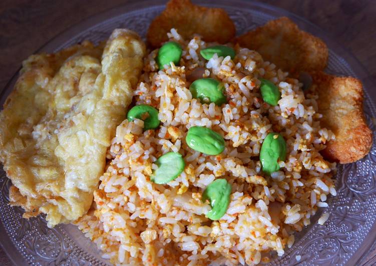 ✨ 46 Nasi Goreng Pete (tanpa kecap)