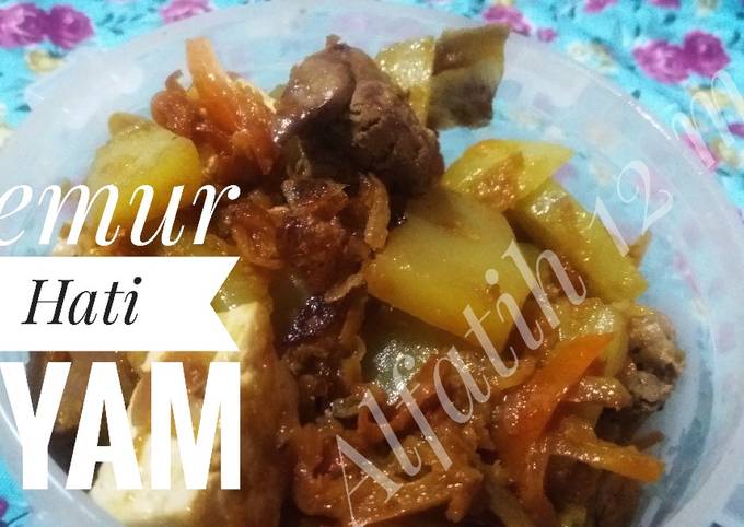 Resep Semur Hati Ayam (Mpasi) oleh Miaoo Chay - Cookpad