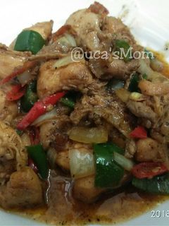 Foto resep Ayam Lada Hitam