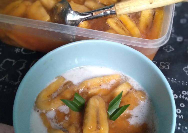 Kolak pisang kepok lembutš¤¤(pemula)