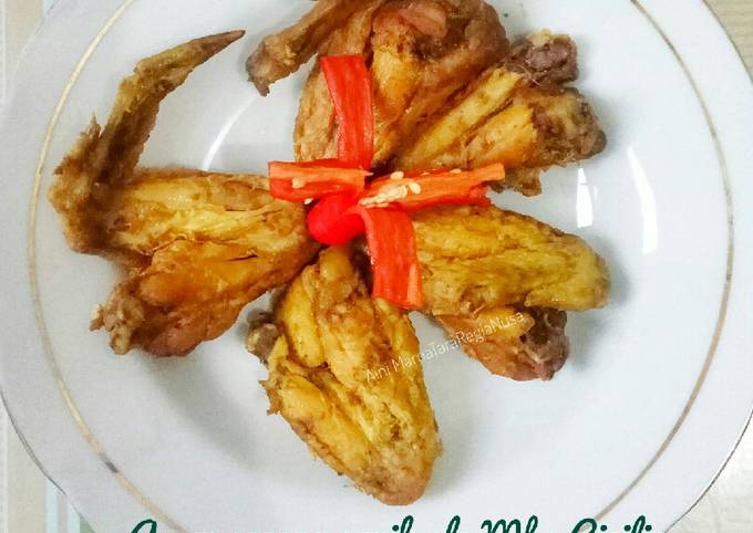 Ayam goreng gurih ala Mba Cicilia