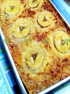 Foto resep Bolu Pisang Oat Panggang