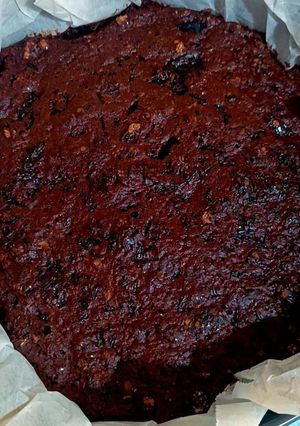 Una foto de Brownie Saludable de Plátano