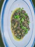 Gram pulses's Keema kebab